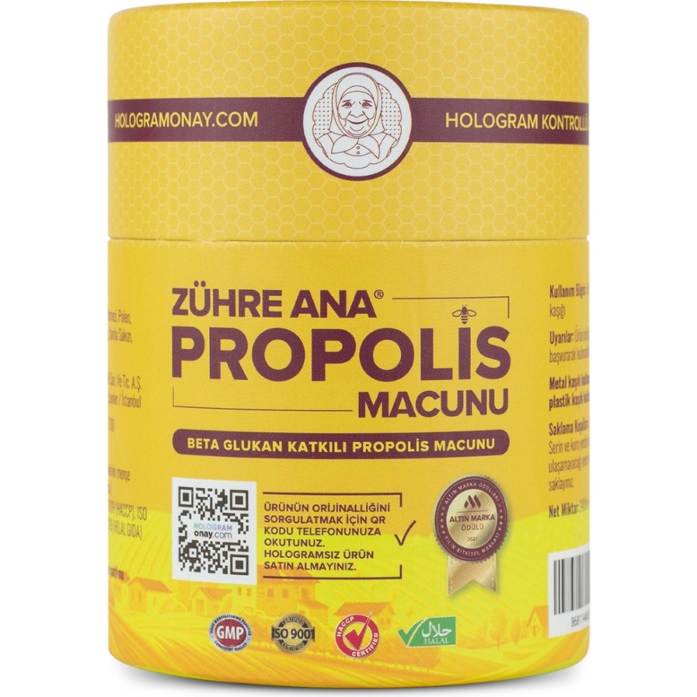 Zühre Ana Propolis Macunu 240 Gr