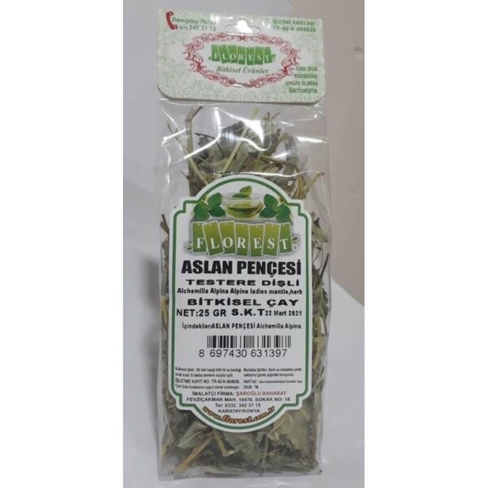 Florest Aslan Pençesi 25 Gr