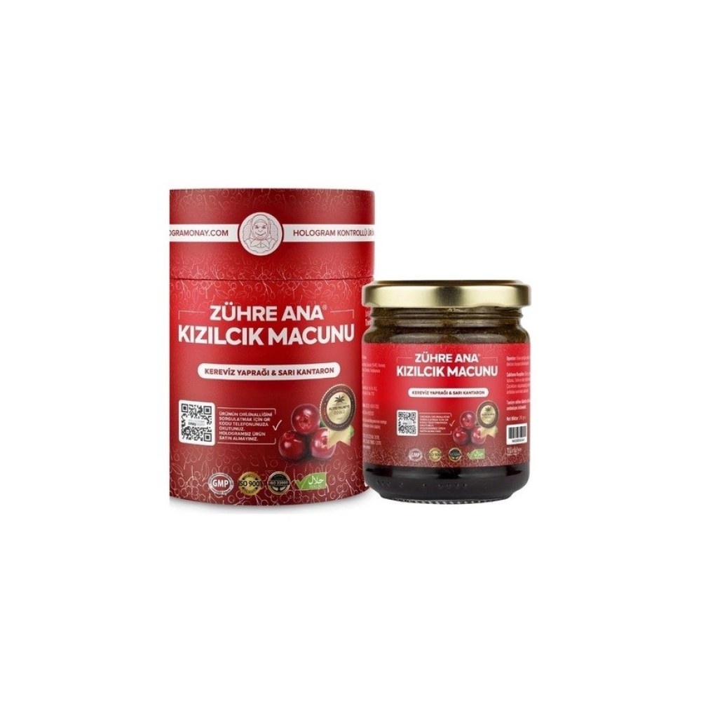 Zühre Ana Kızılcık Macunu 240 Gr