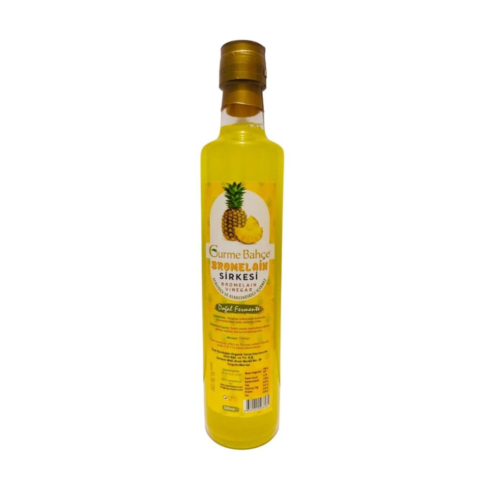 Gurme Bahçe Bromelain Sirkesi 500 Ml