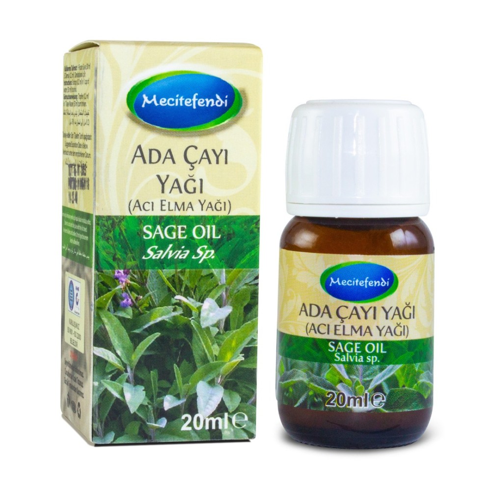 Mecitefendi Adaçayı (Acı Elma) Yağı 20 ml