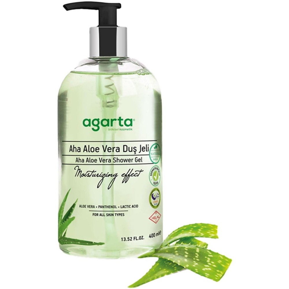 Agarta Doğal Aha Aloe Vera Duş Jeli 400 Ml