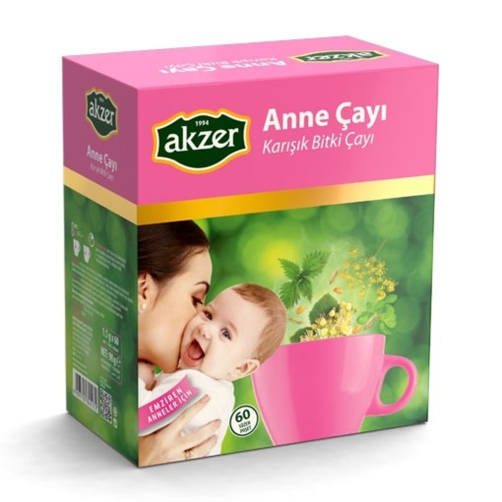 Akzer Anne Sütü Artırıcı Çay 60 lı