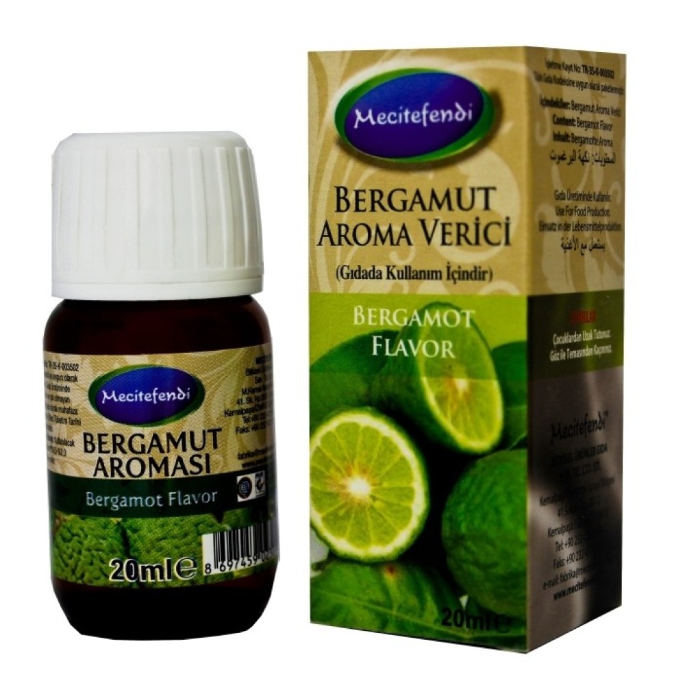 Mecitefendi Bergamut Aroma Verici 20 ml