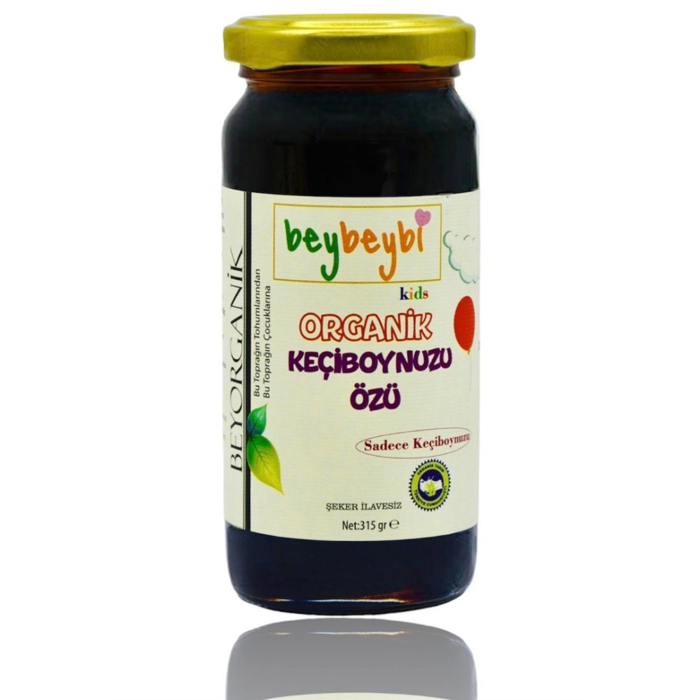 Beyorganik Organik Keçiboynuzu Özü 315gr Soğuk Sıkım +8 ay