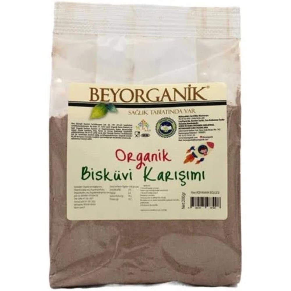 Beyorganik Bisküvi Karışımı 200 gr