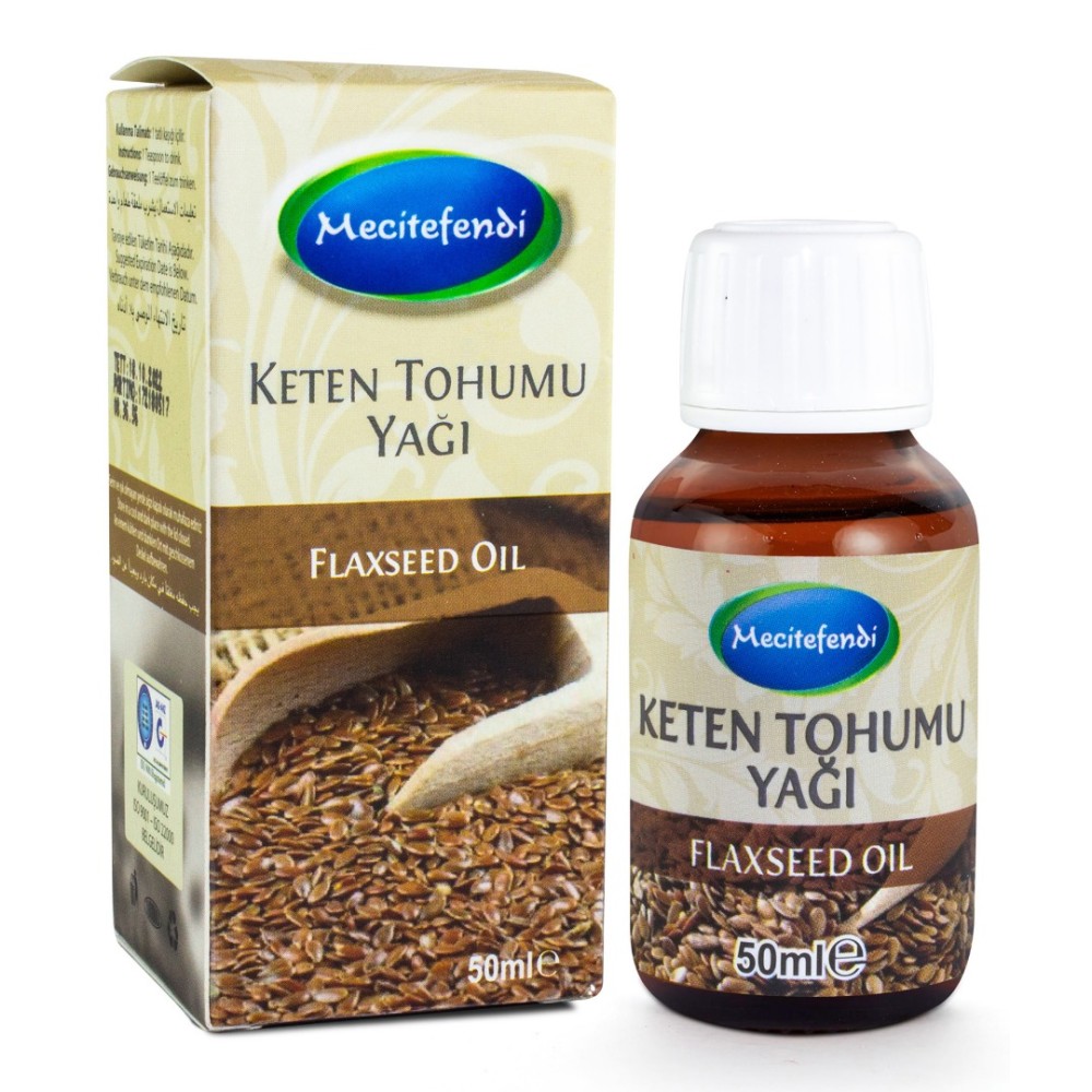 Mecitefendi Keten Tohumu Yağı 50 Ml