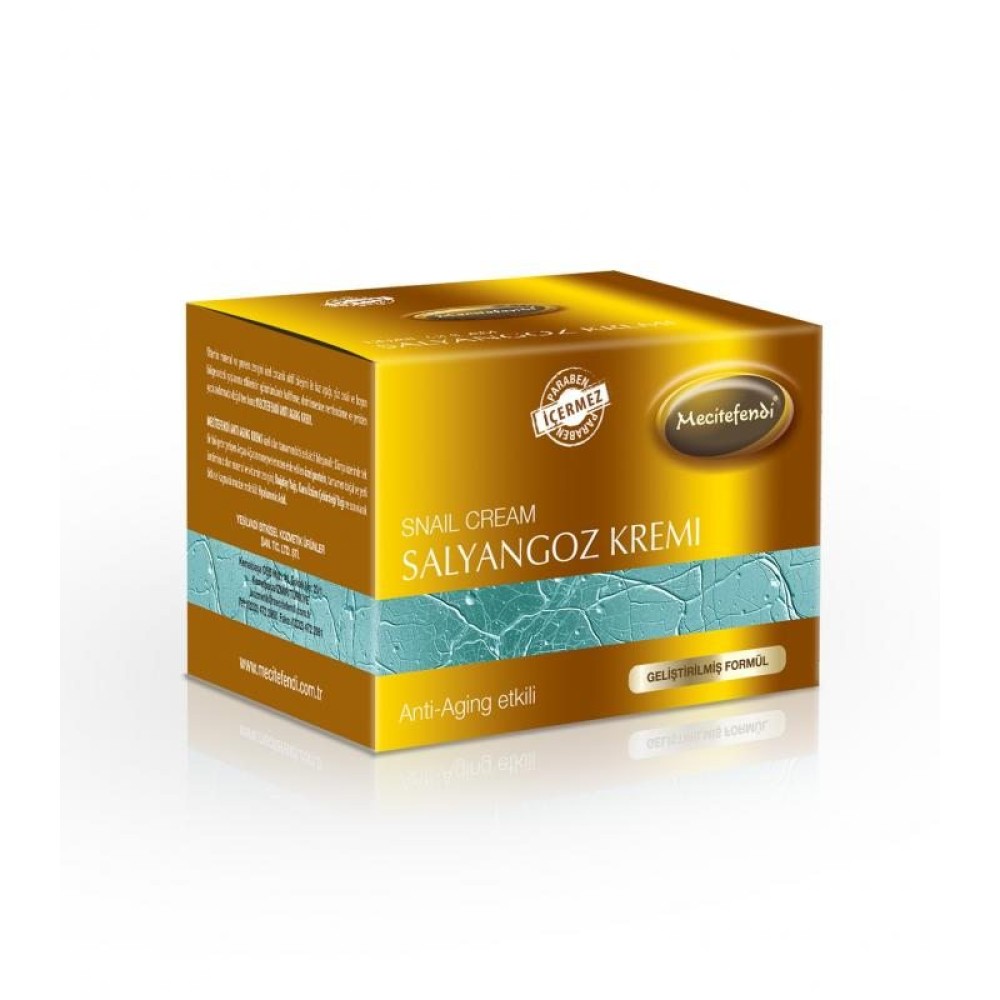 Mecitefendi Salyangoz Kremi (Anti Aging Etkili) 100 ml