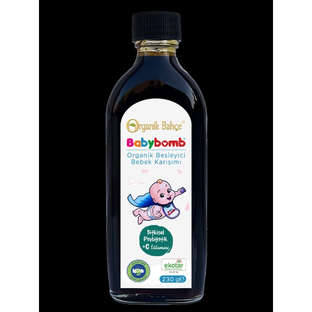 Organik Bahçe Babybomb (Besleyici) Bebek Şurubu 230 Gr