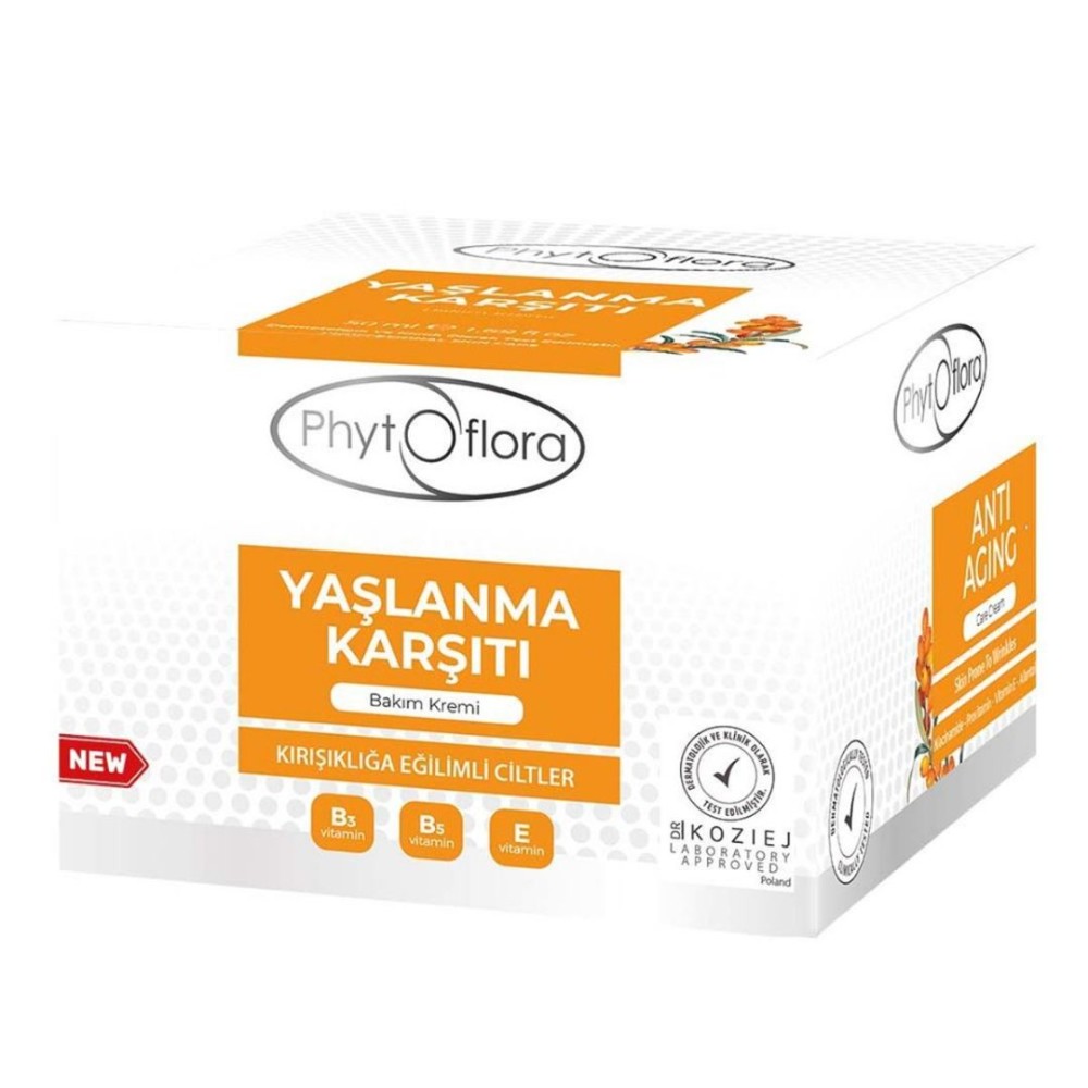 Phytoflora Yaşlanma Karşıtı Krem 50 ml