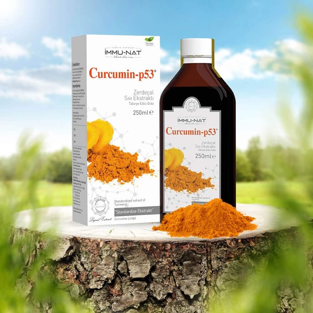 İmmunat Zerdeçal Ekstraktı Curcumin - P53 250 ml