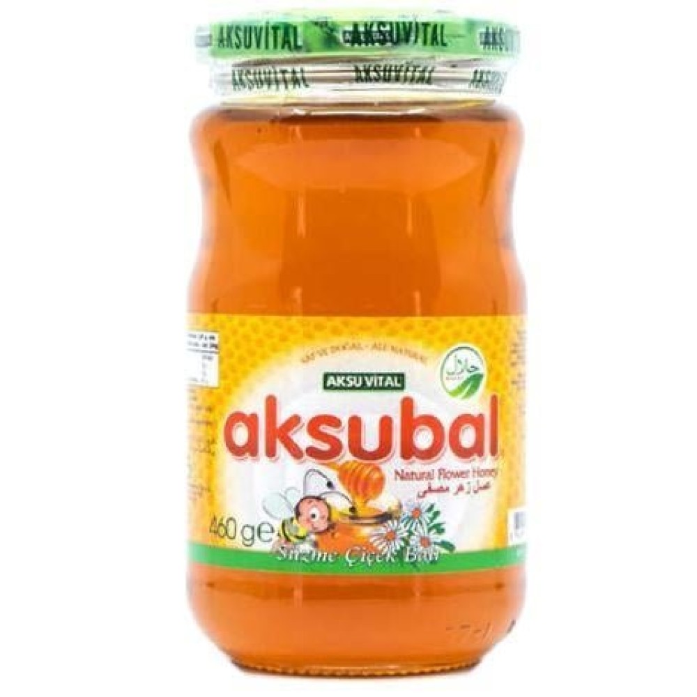 Aksubal Süzme Çiçek Balı 460 Gr